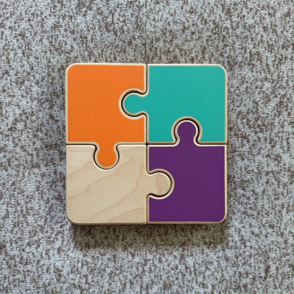 LOVEVERY Chunky Wooden Jigsaw Puzzle - Picture 4 of 4